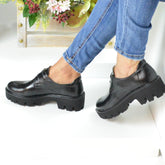 Pantofi Casual Dama din Piele Naturala,Viola